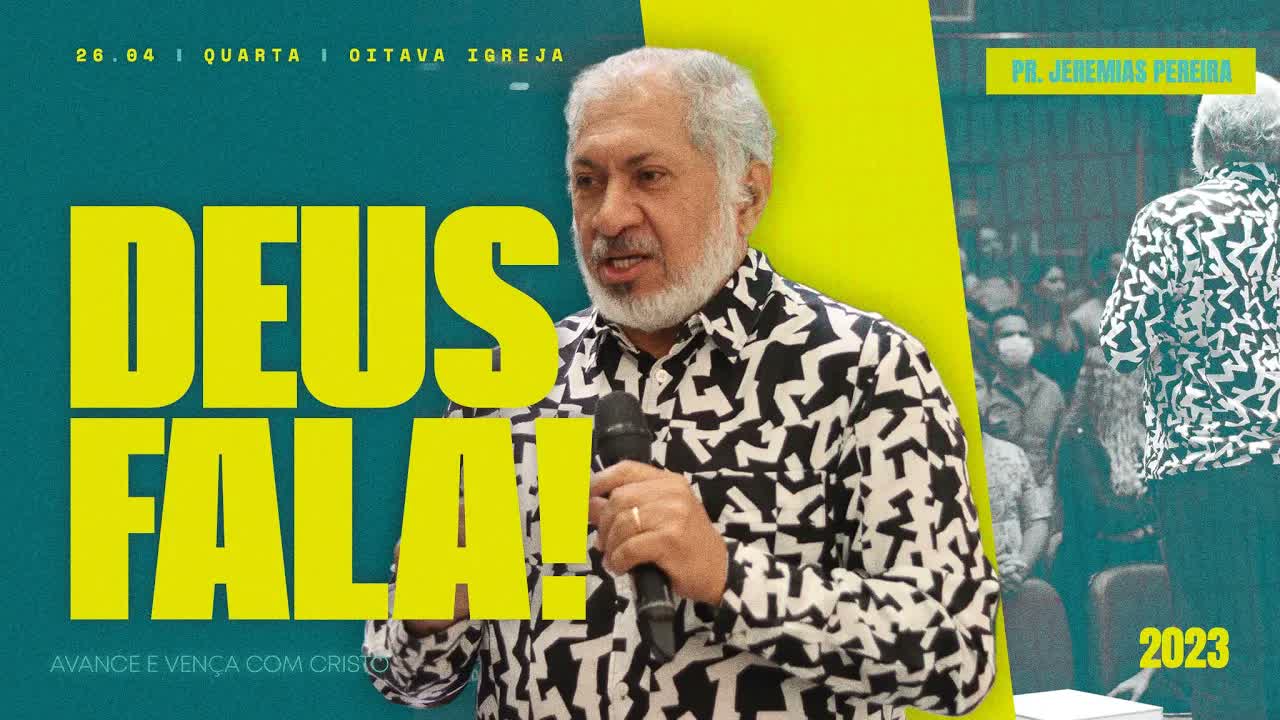 Deus fala com você! | Pr. Jeremias Pereira